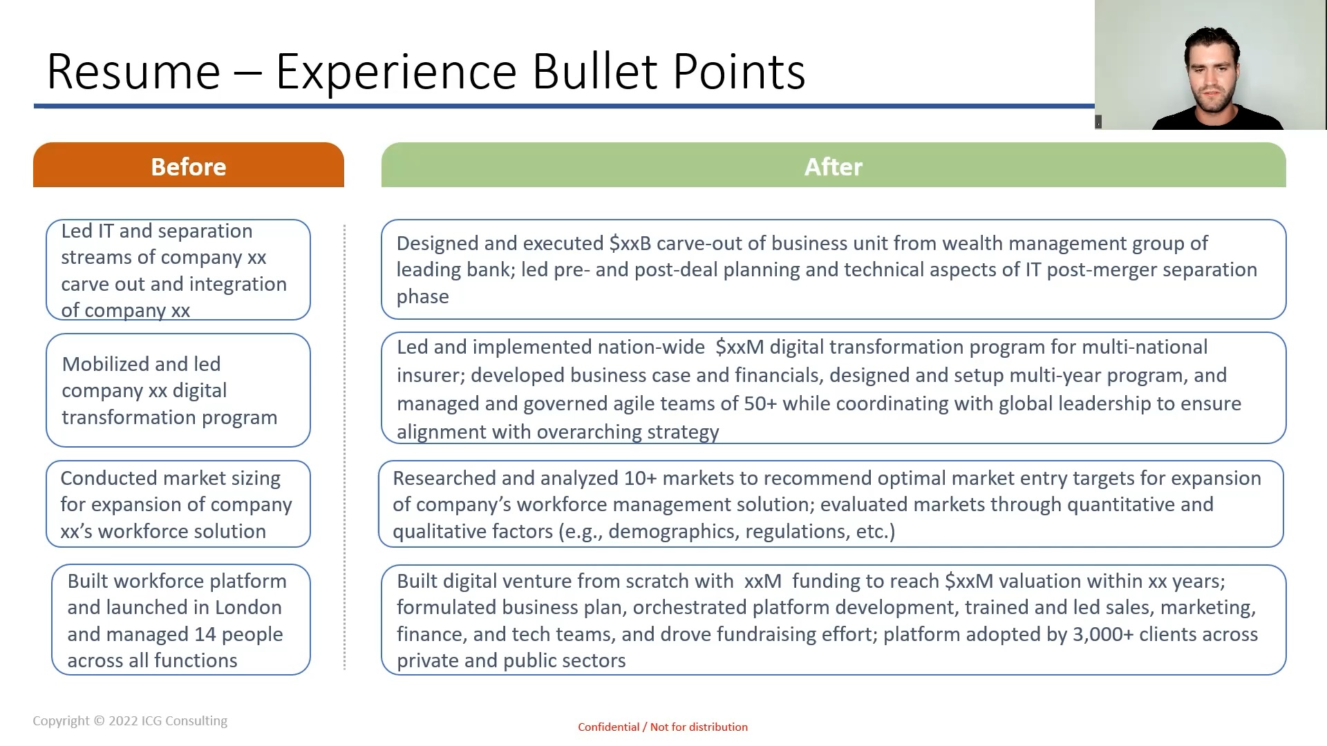 Writing Resume Bullet Points that Get You Hired