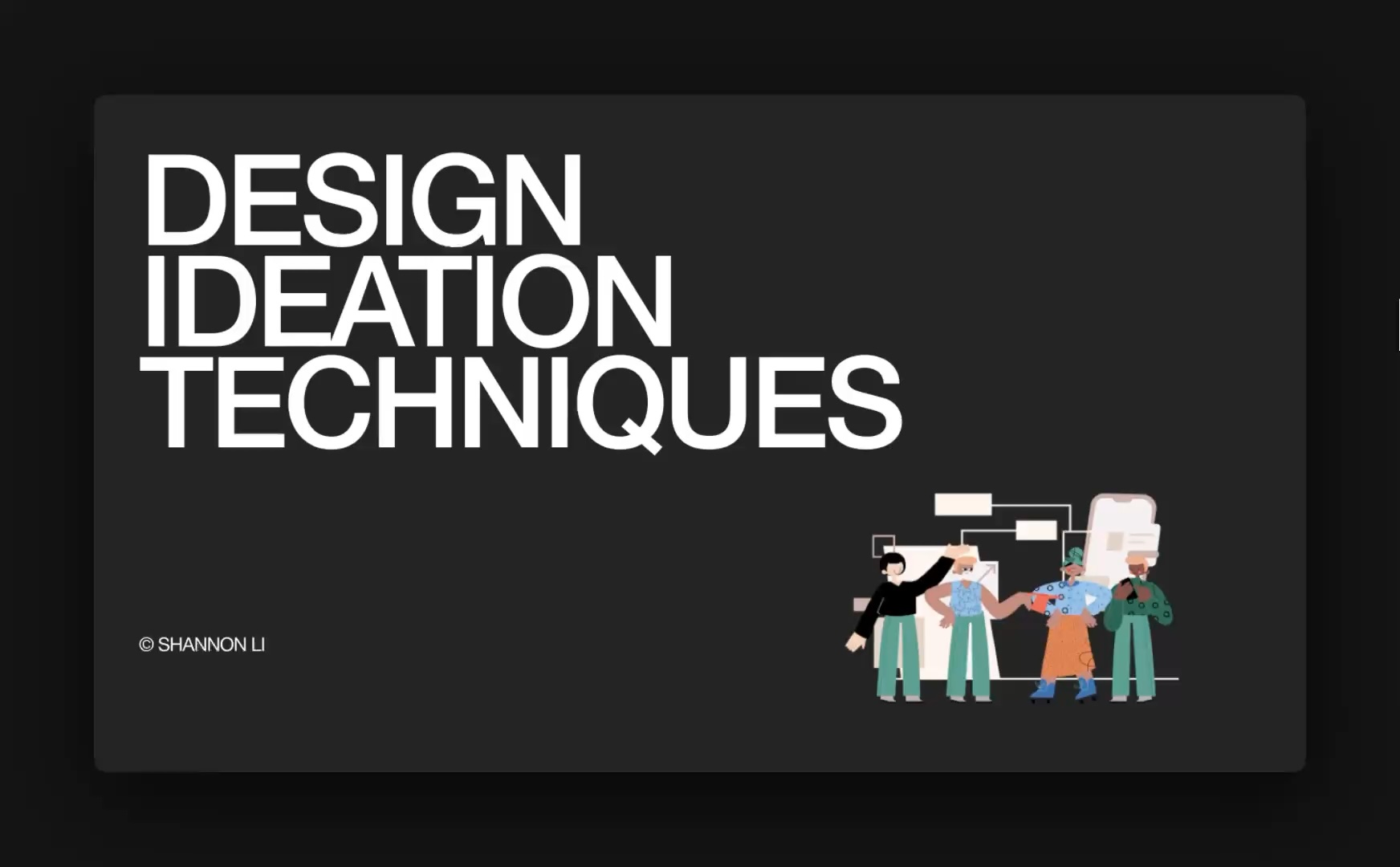 UX Design Ideation Techniques