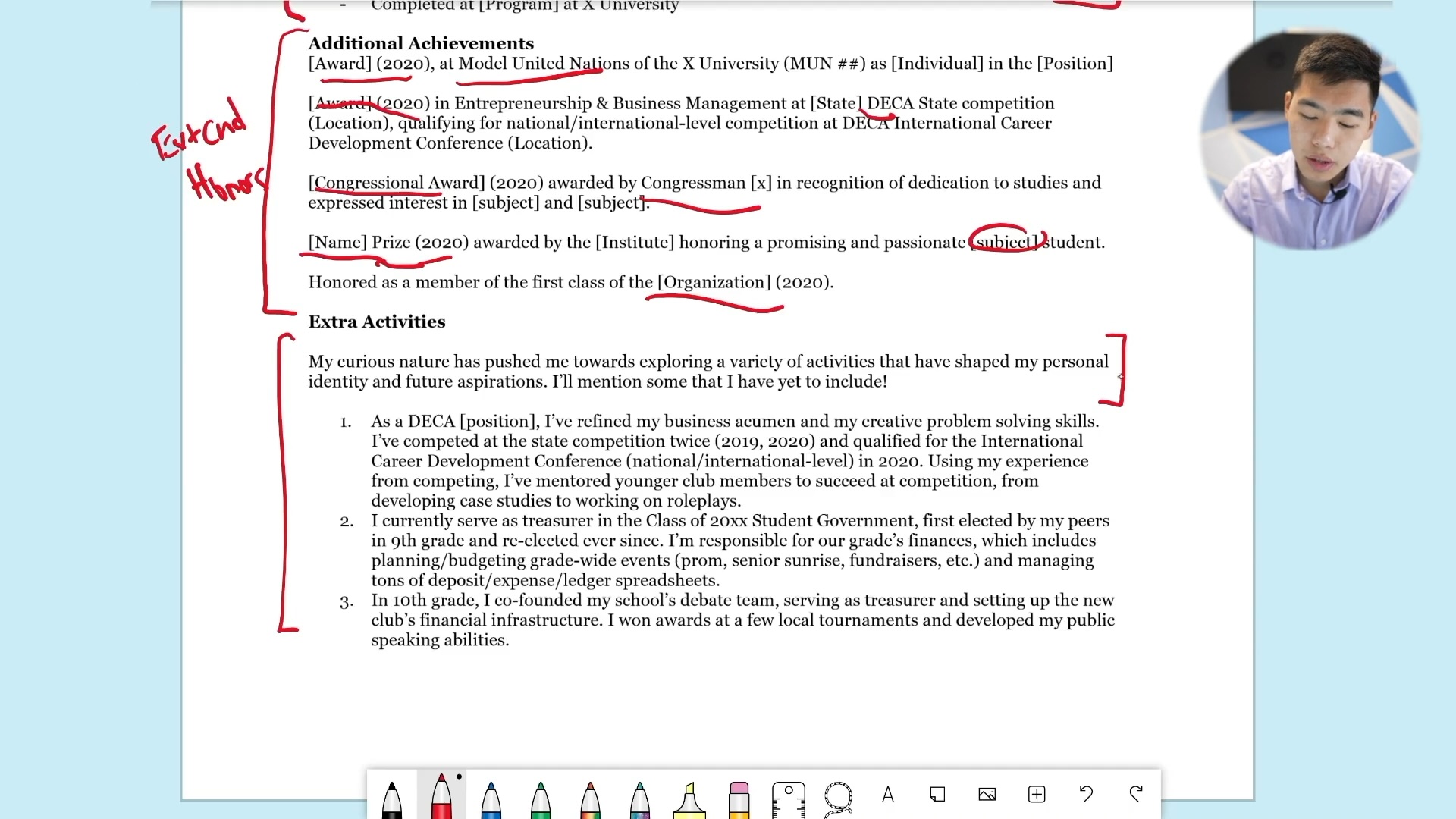 Additional Info Essay 1: Example & Analysis