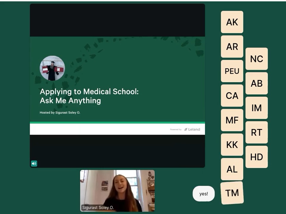 Applying to Medical School: Ask Me Anything