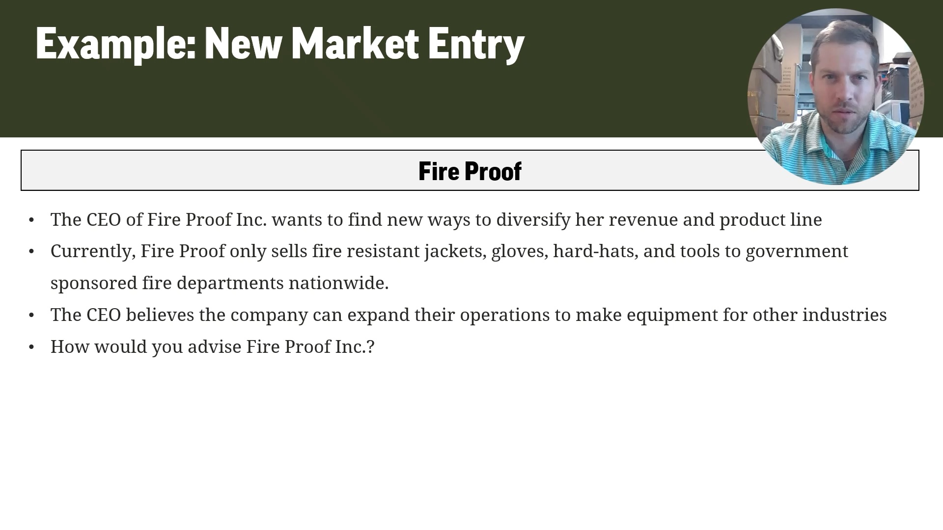 New Market Entry Framework: Example & Walkthrough