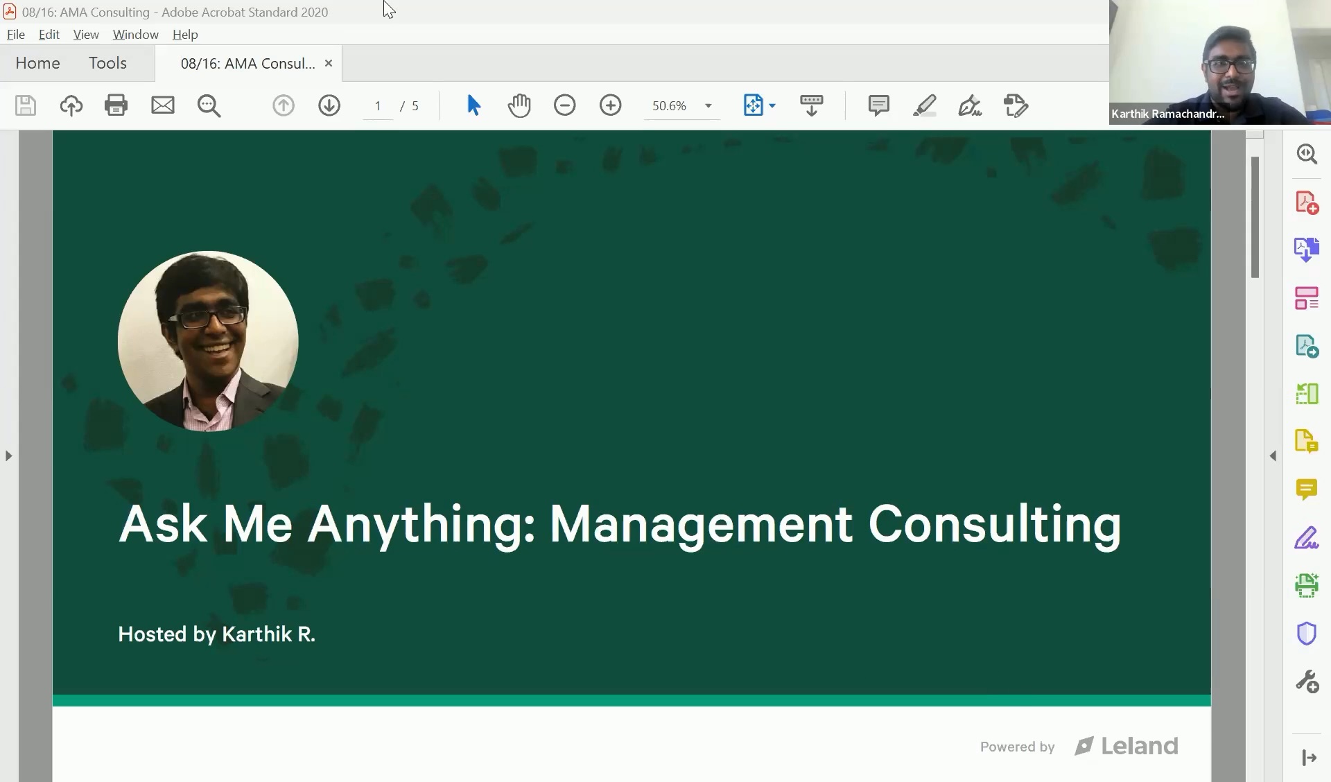 Ask Me Anything: Management Consulting