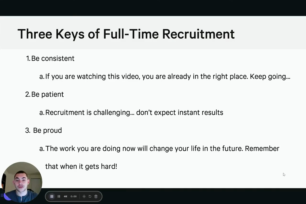 Full-Time Job Application Strategy