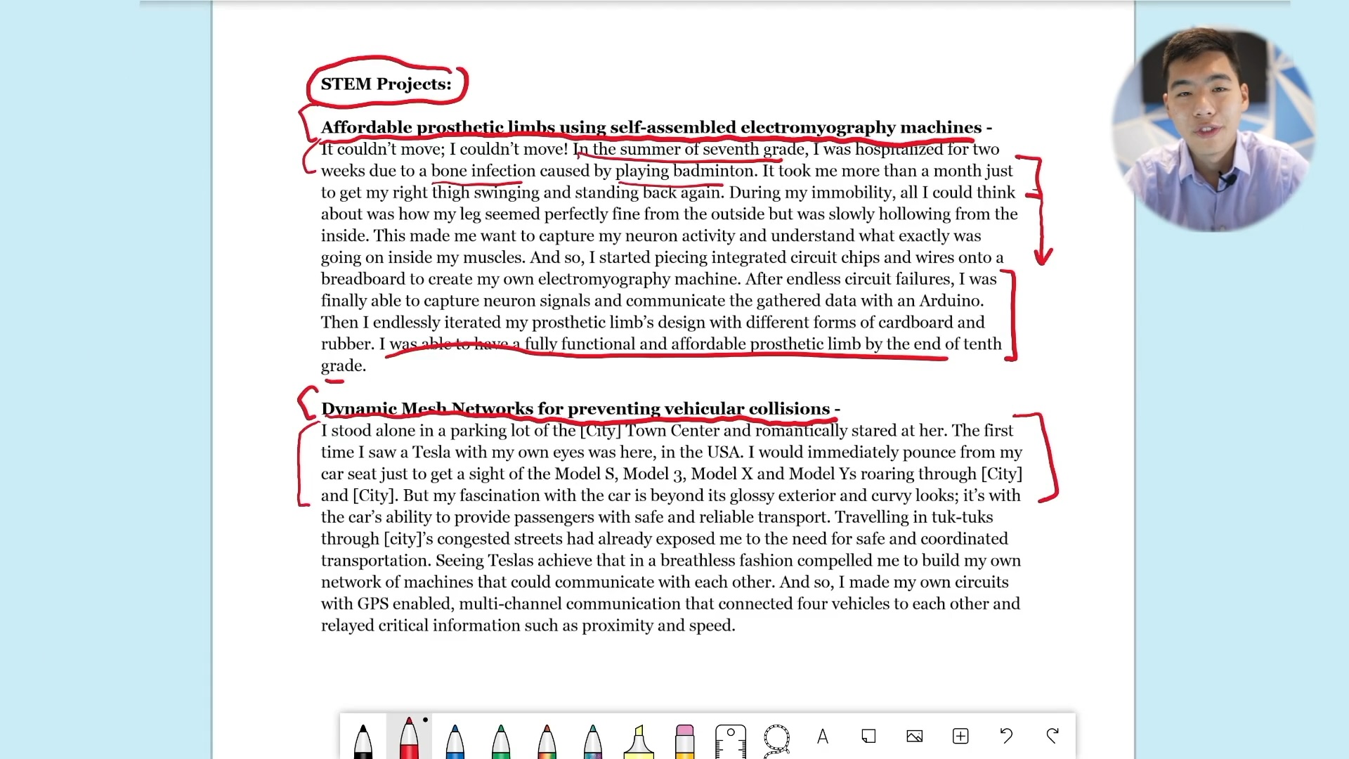 Additional Info Essay 3: Example & Analysis