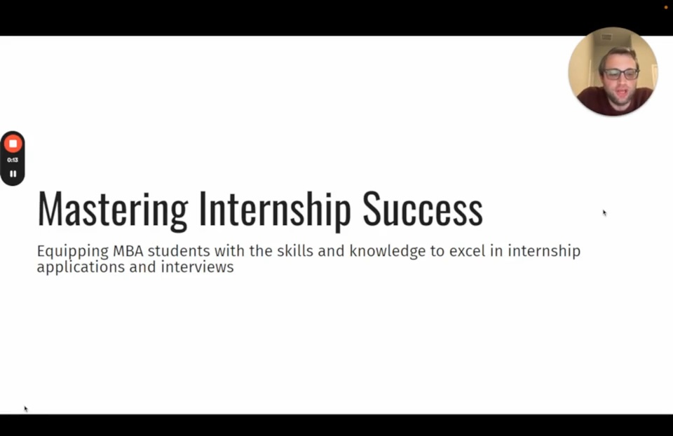Mastering Your MBA Internship