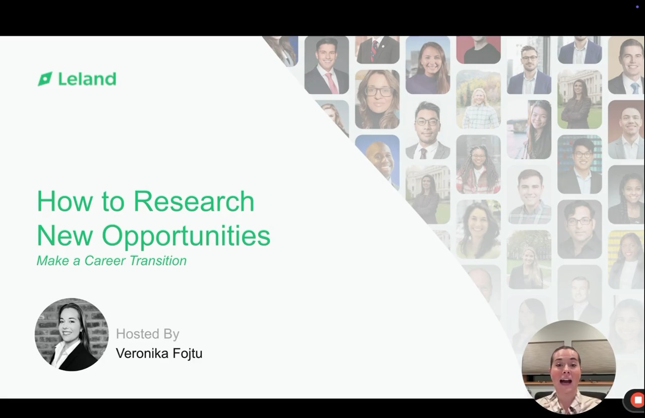 How to Research Your Next Career Move