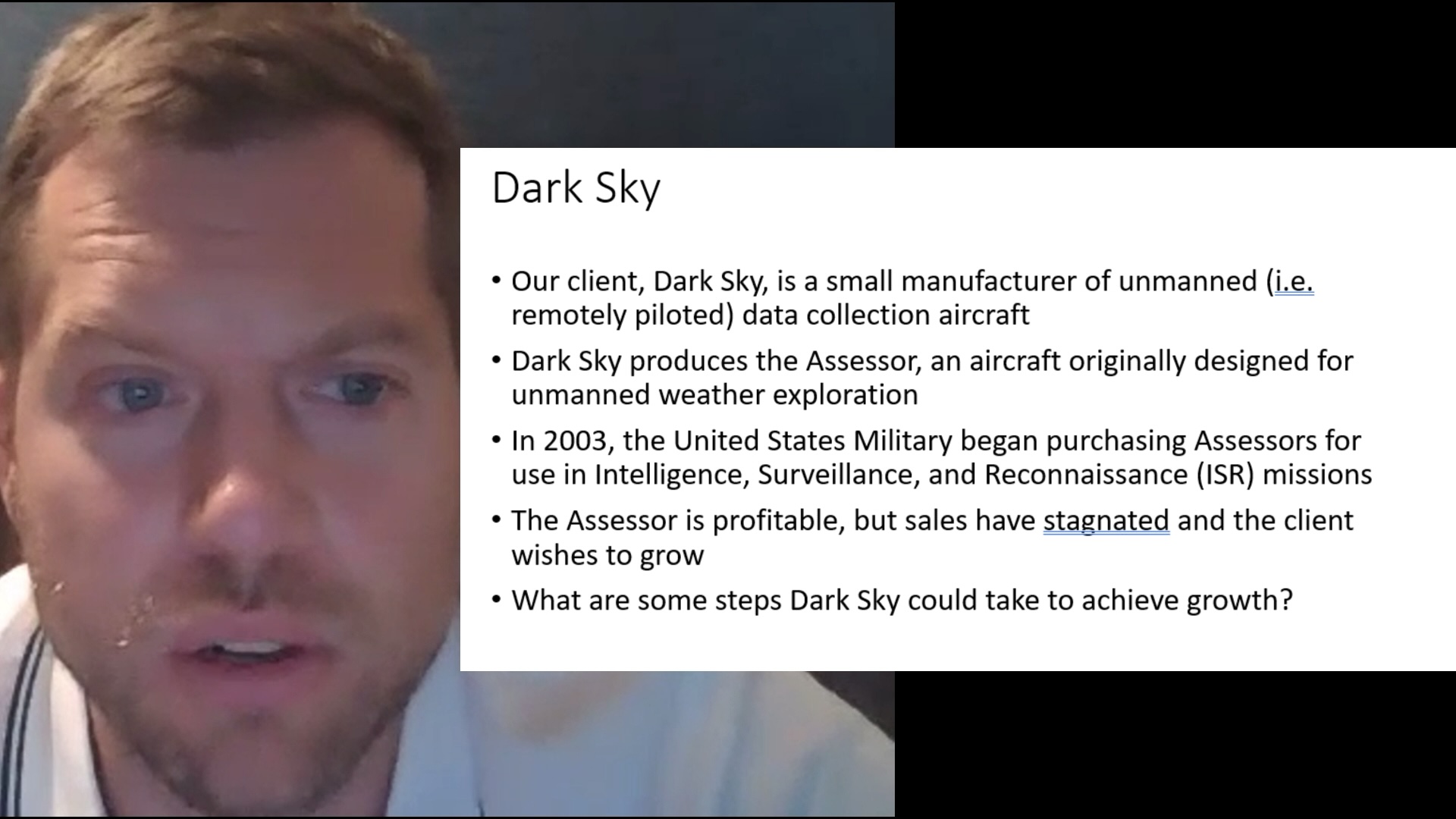 Dark Sky Practice Case and Feedback