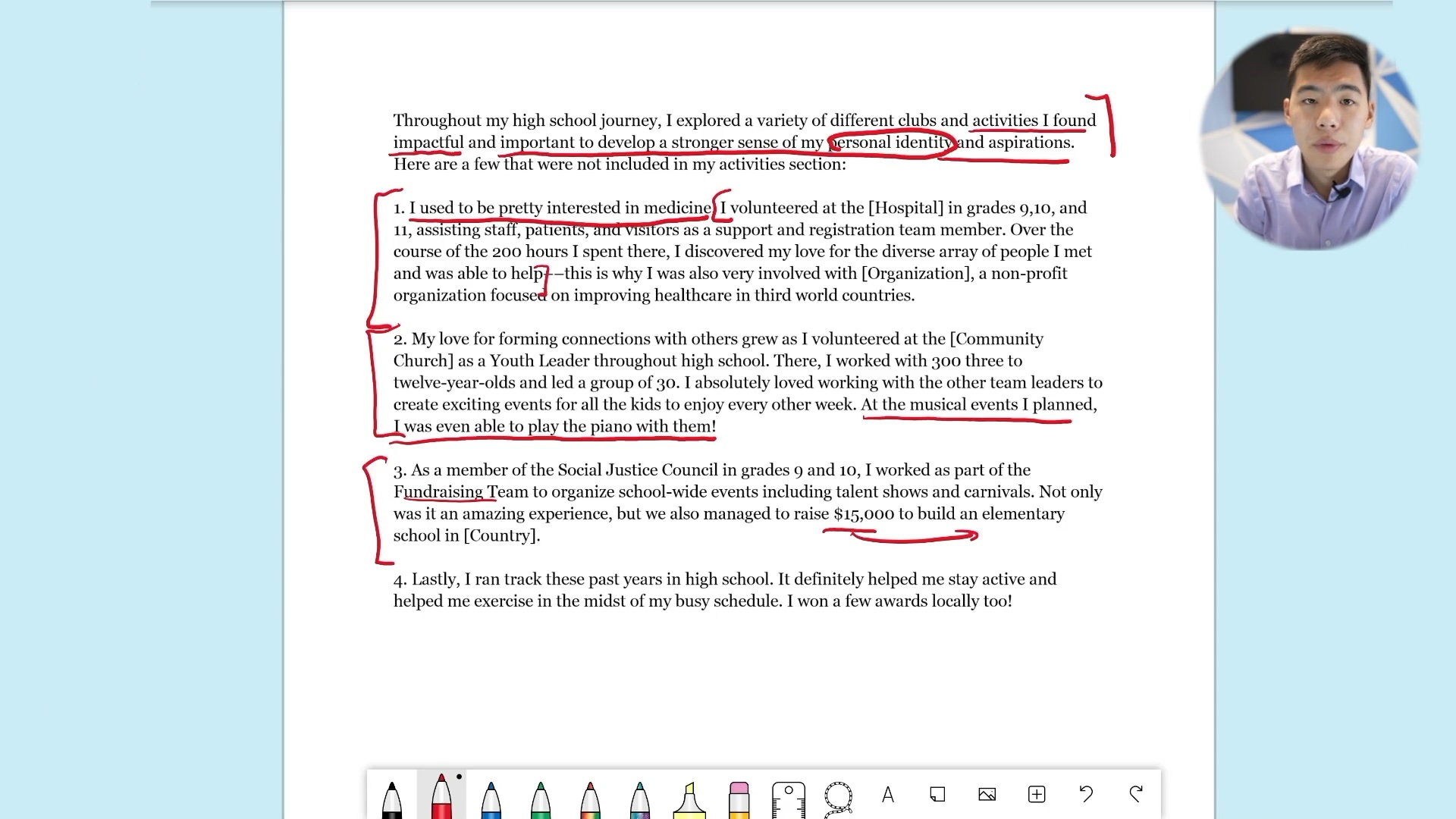 Additional Info Essay 2: Example & Analysis