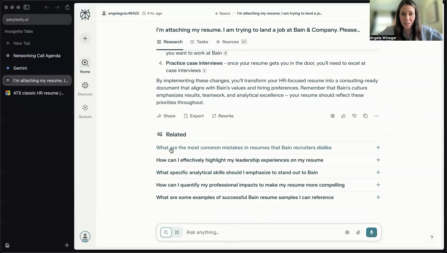 Using LLMs to Land the Interview