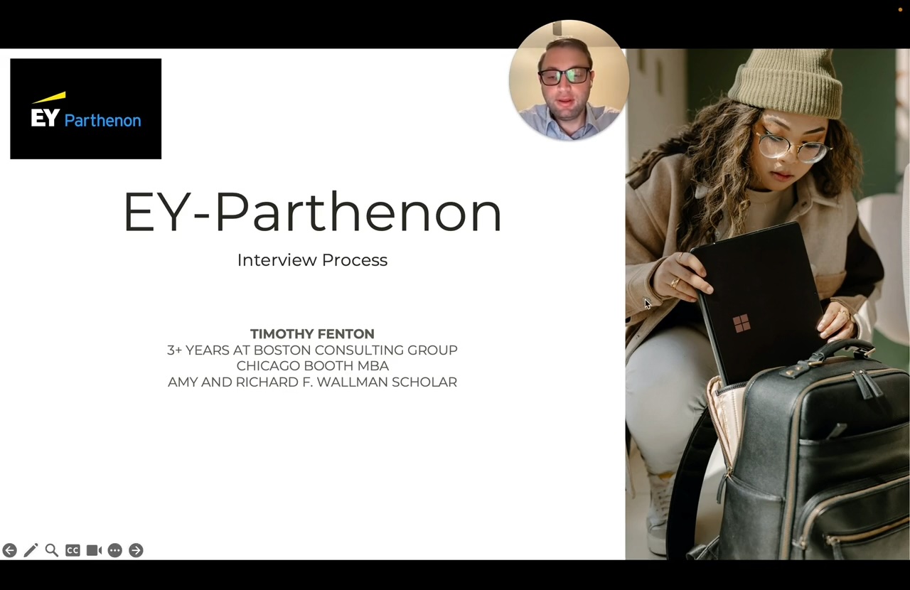 EY-Parthenon: Interview and Recruiting Process