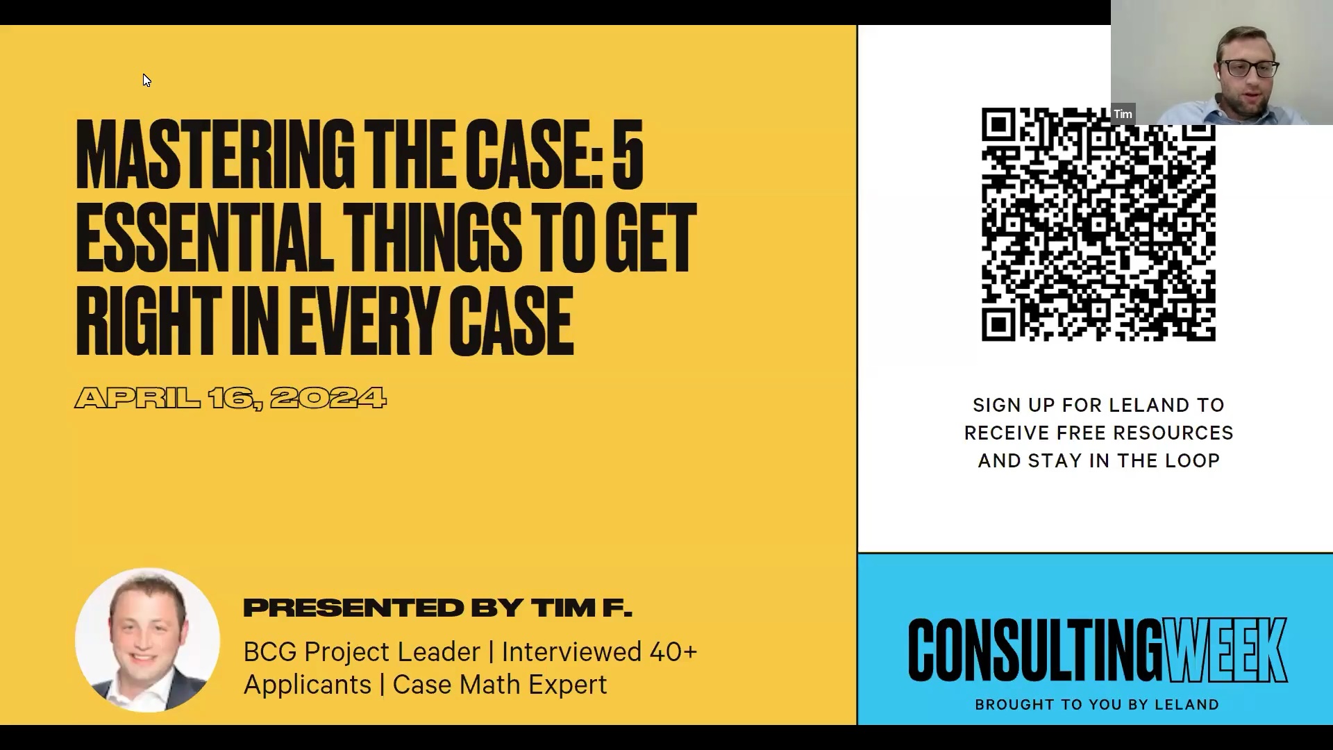 5 Essential Things To Get Right in Consulting Cases