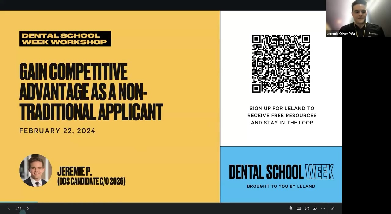 Applying as a Non-traditional Applicant
