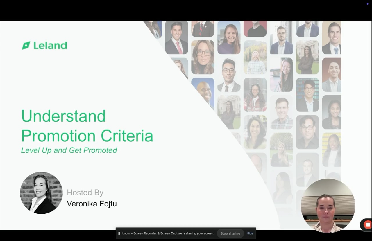 Understanding Promotion Criteria