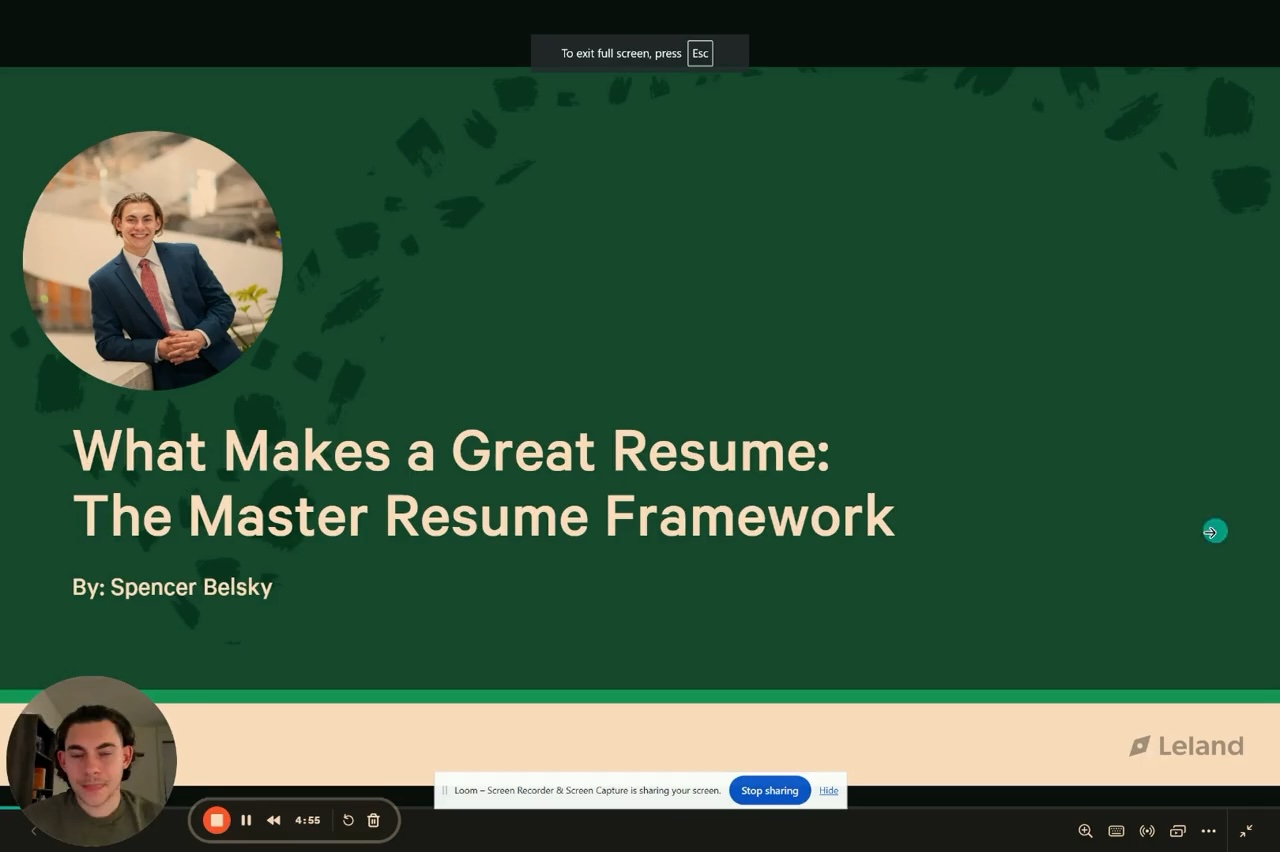 What Makes a Great Resume