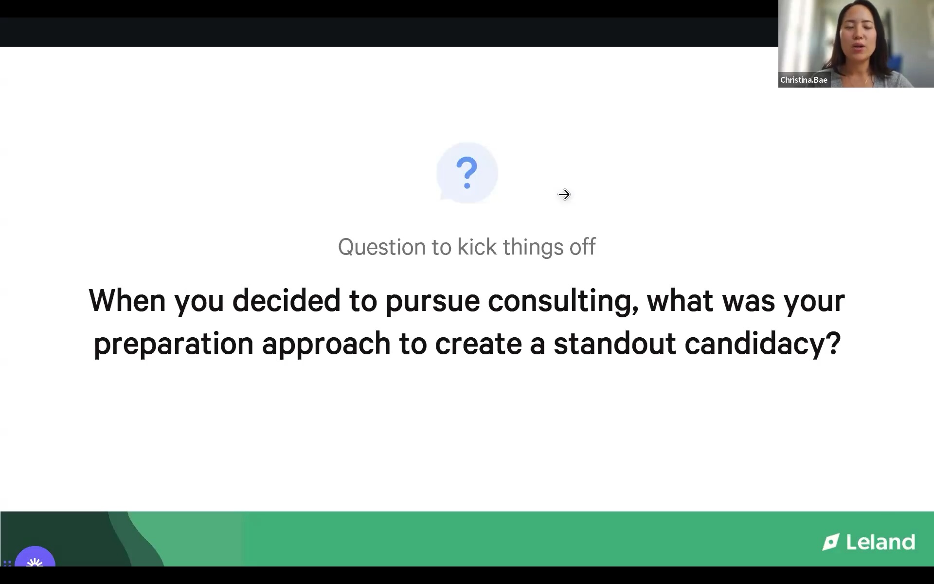 Nailing the Consulting Case Interview Panel
