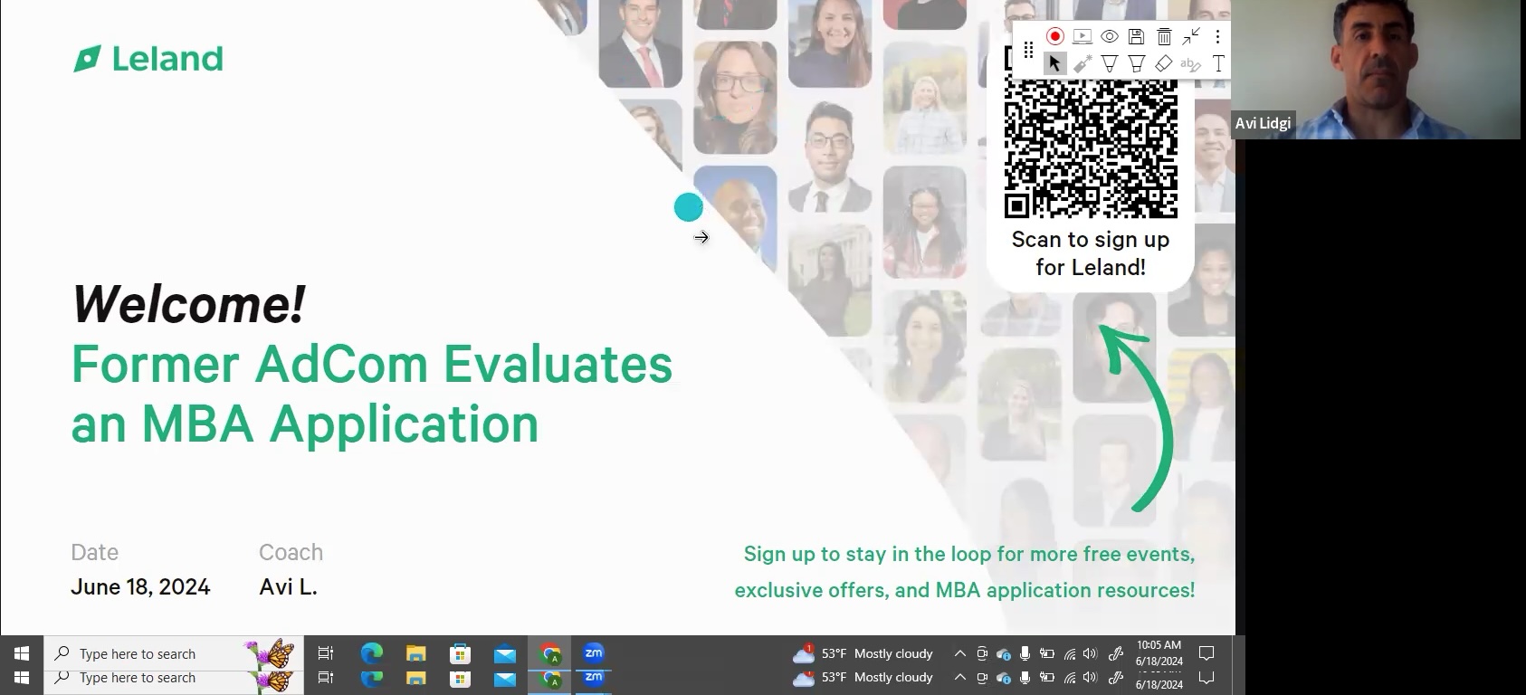 Former AdCom Evaluates an MBA Application