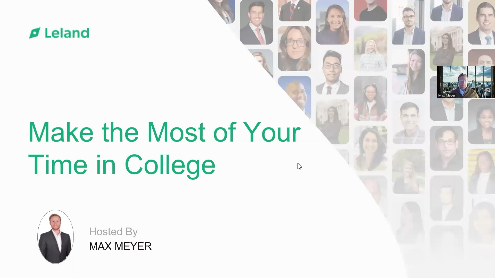 Make the Most of Your Time in College