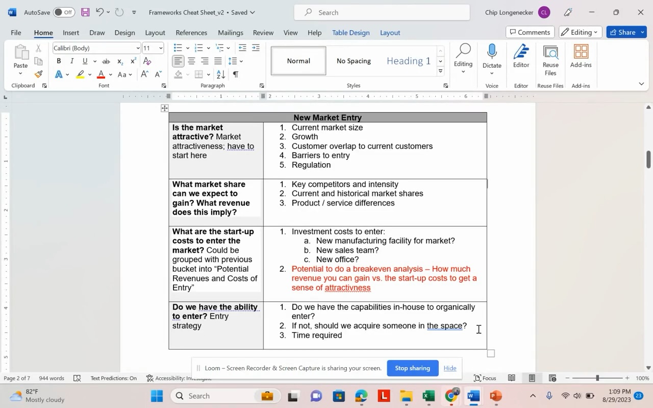 New Market Entry: A Case Interview Framework