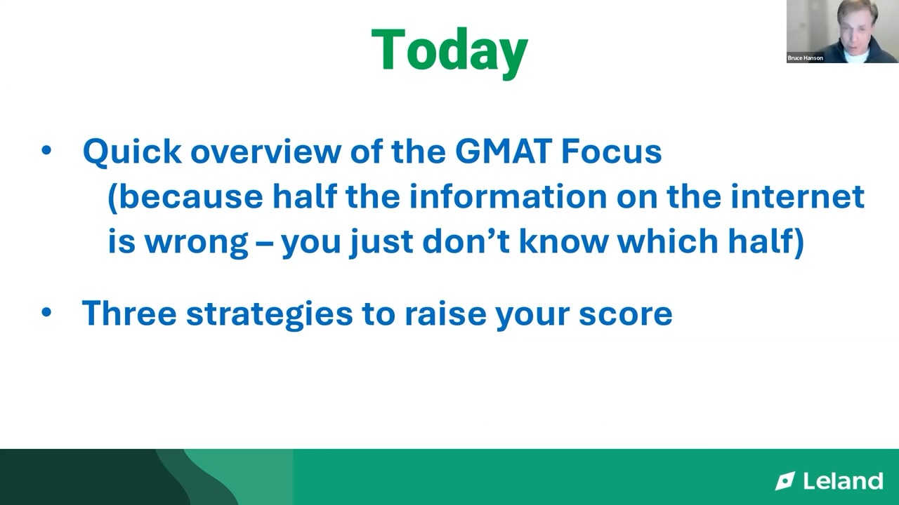 3 Essential Strategies to Nail the GMAT