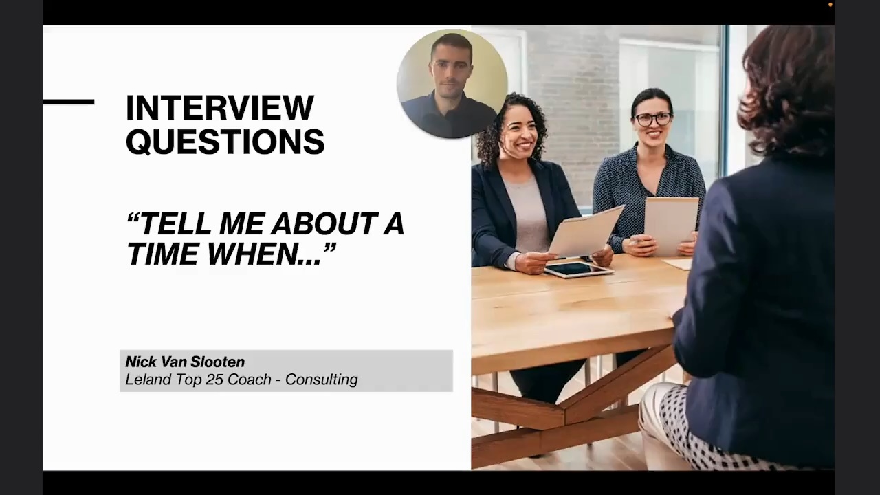 How to Answer the "Tell Me About a Time When" Questions