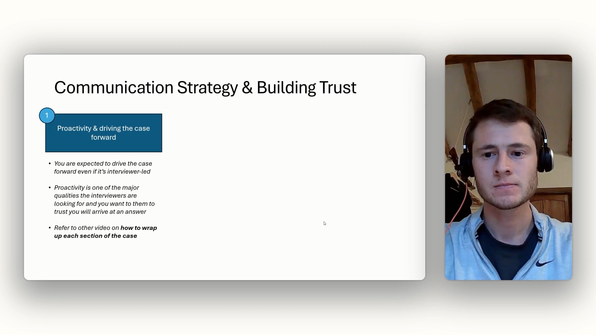 Communication & Building Trust With the Interviewer