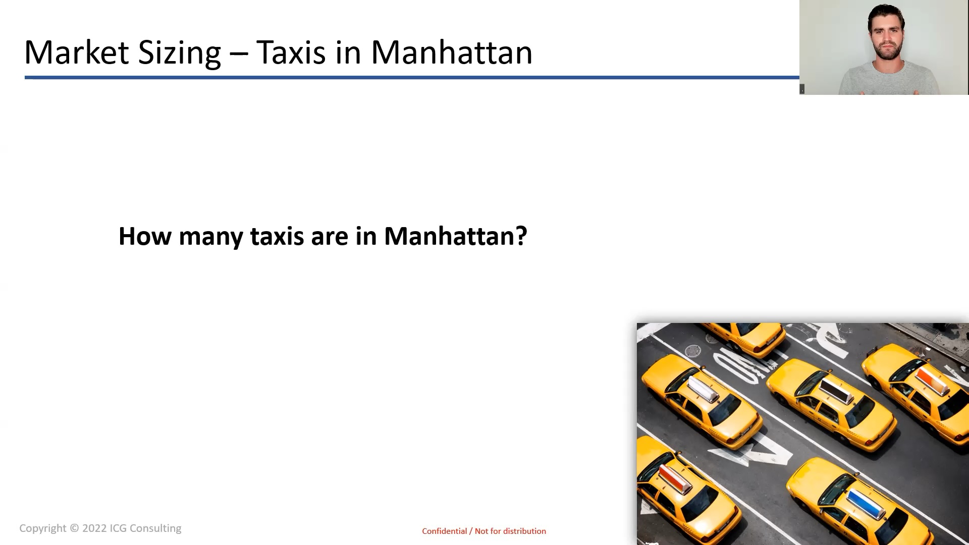 Market Sizing Walkthrough: How Many Taxis Are in a City?