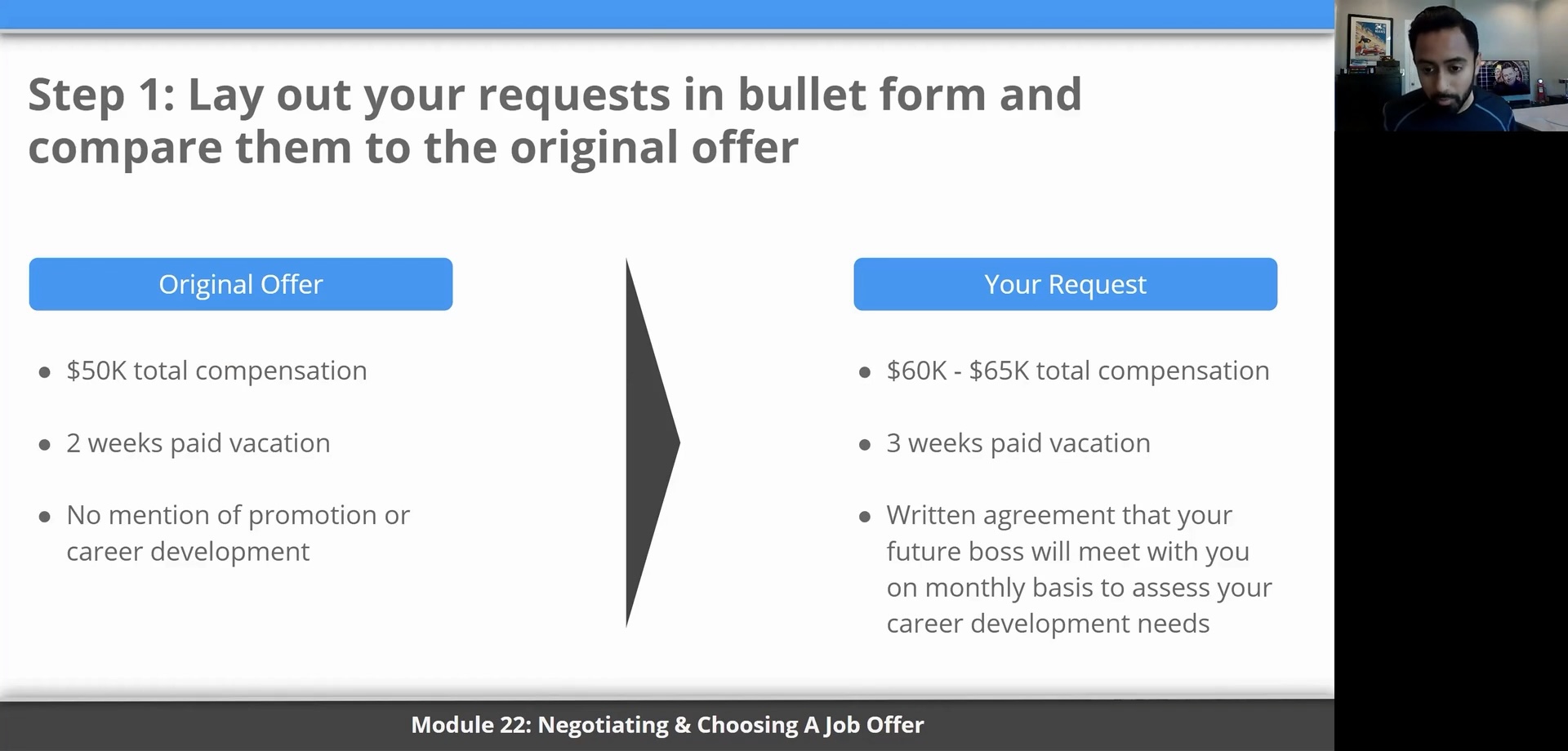 Negotiating the Offer: Negotiate the Offer & Close