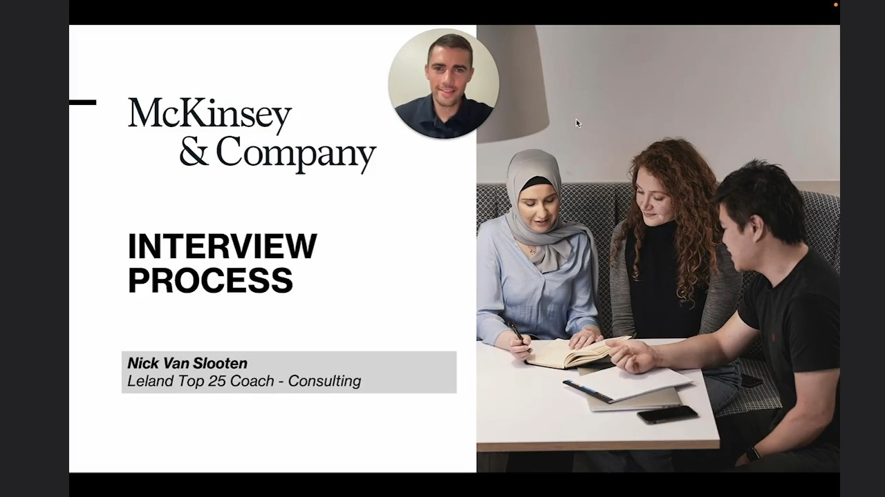 The McKinsey & Company Interview Process