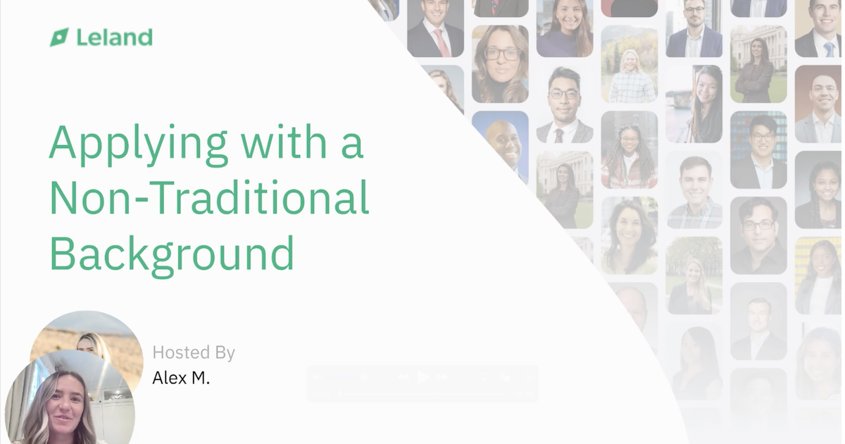 Applying to MBA Programs with a Nontraditional Background