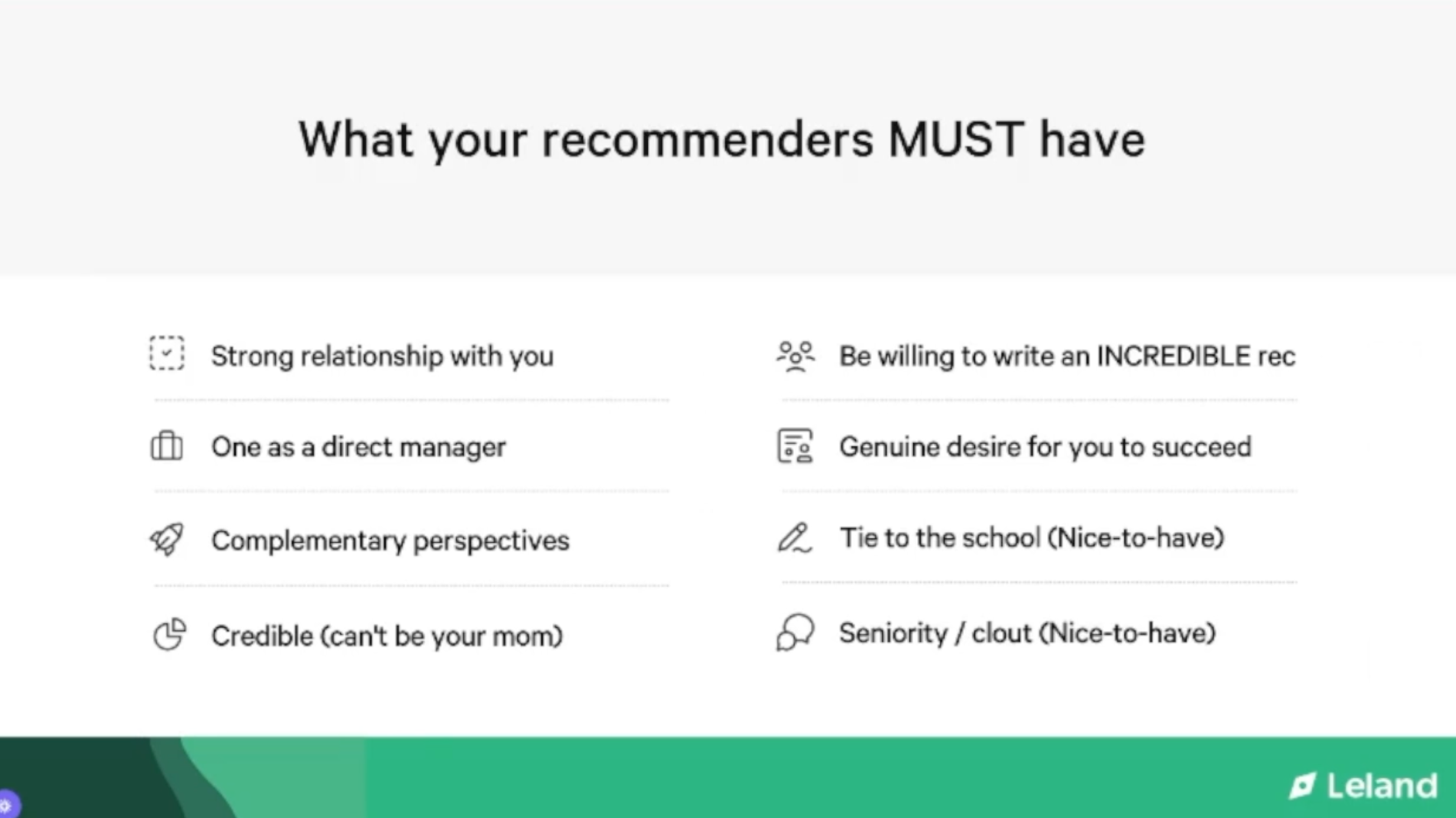Preparing Your MBA Recommender Prep Packets