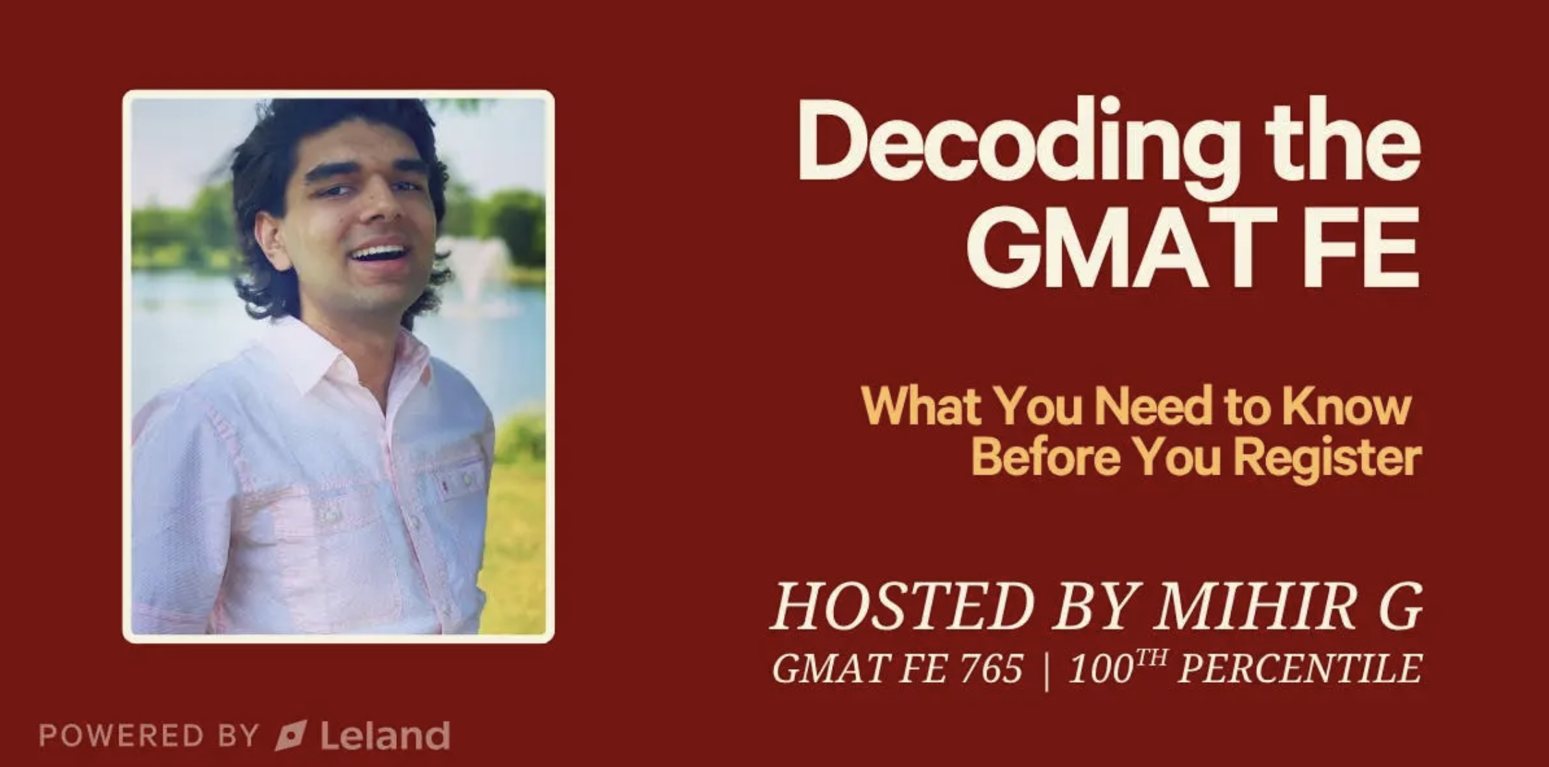 Decoding the GMAT FE: What You Need to Know Before You Register