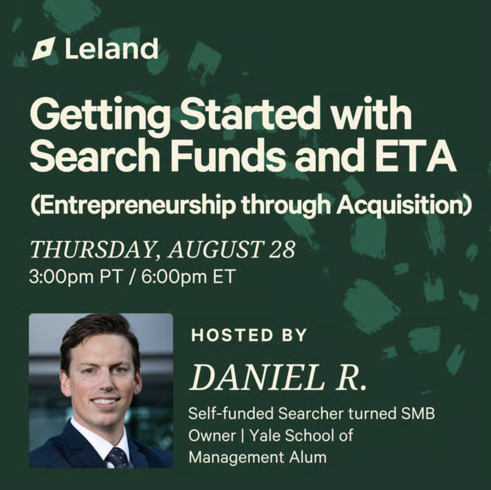 Getting Started with Search Funds and ETA (Entrepreneurship through Acquisition) 
