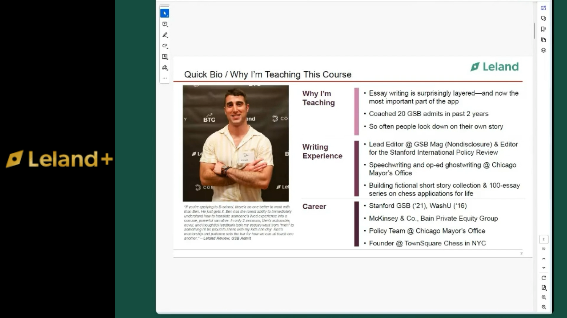 Craft a Powerful Essay for Stanford GSB: What Matters Most & Why?