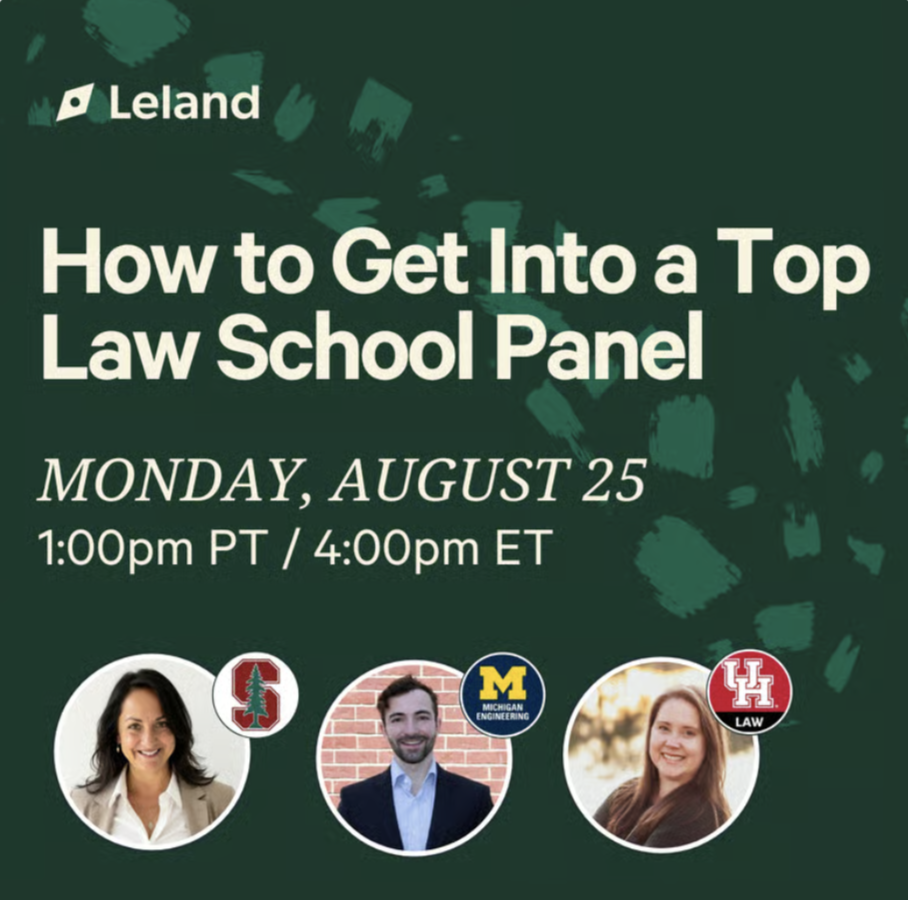 How to Get Into a Top Law School Panel