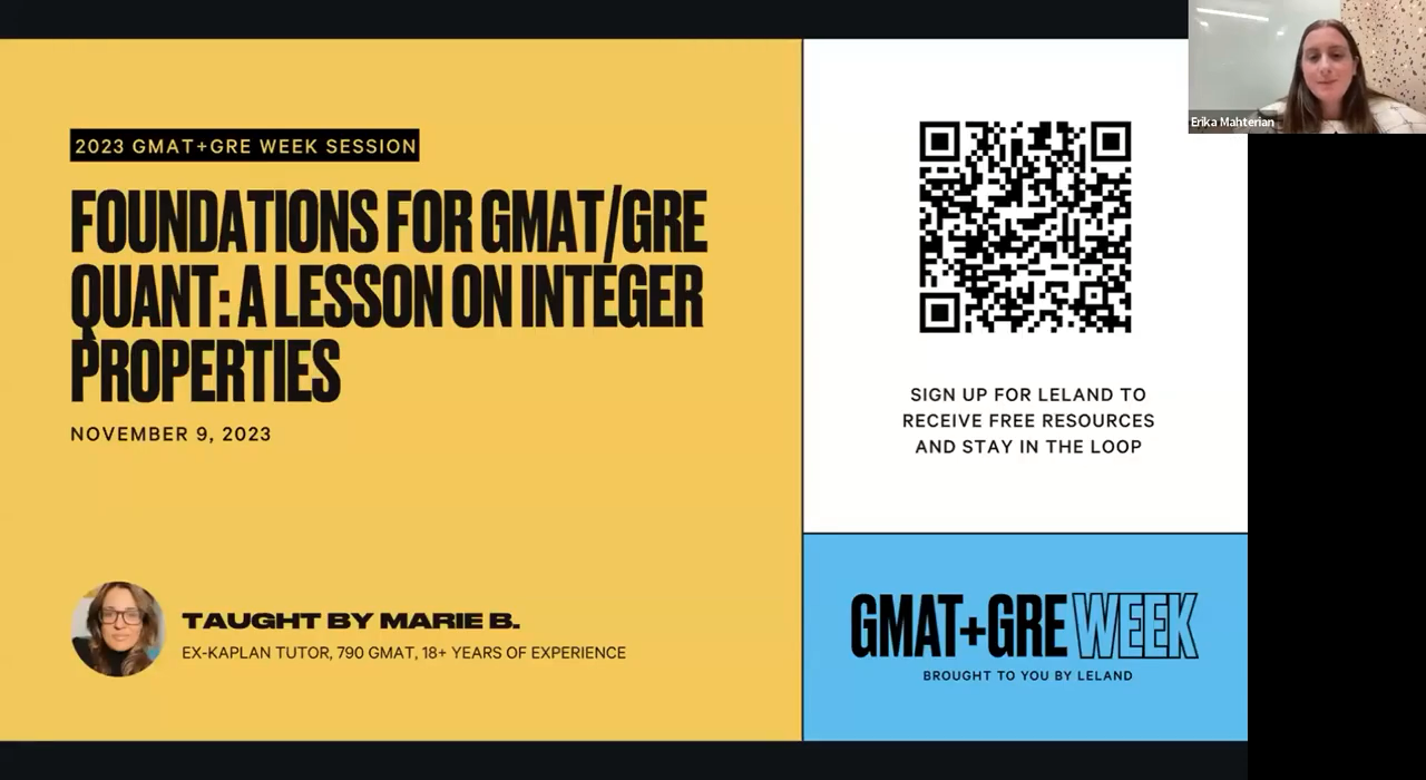 GRE/GMAT Quant: The Foundations You Need to Master