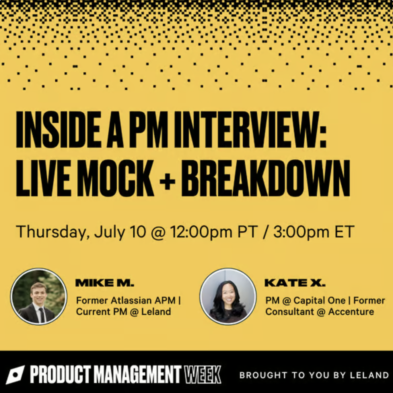 Inside a PM Interview: Live Mock + Breakdown