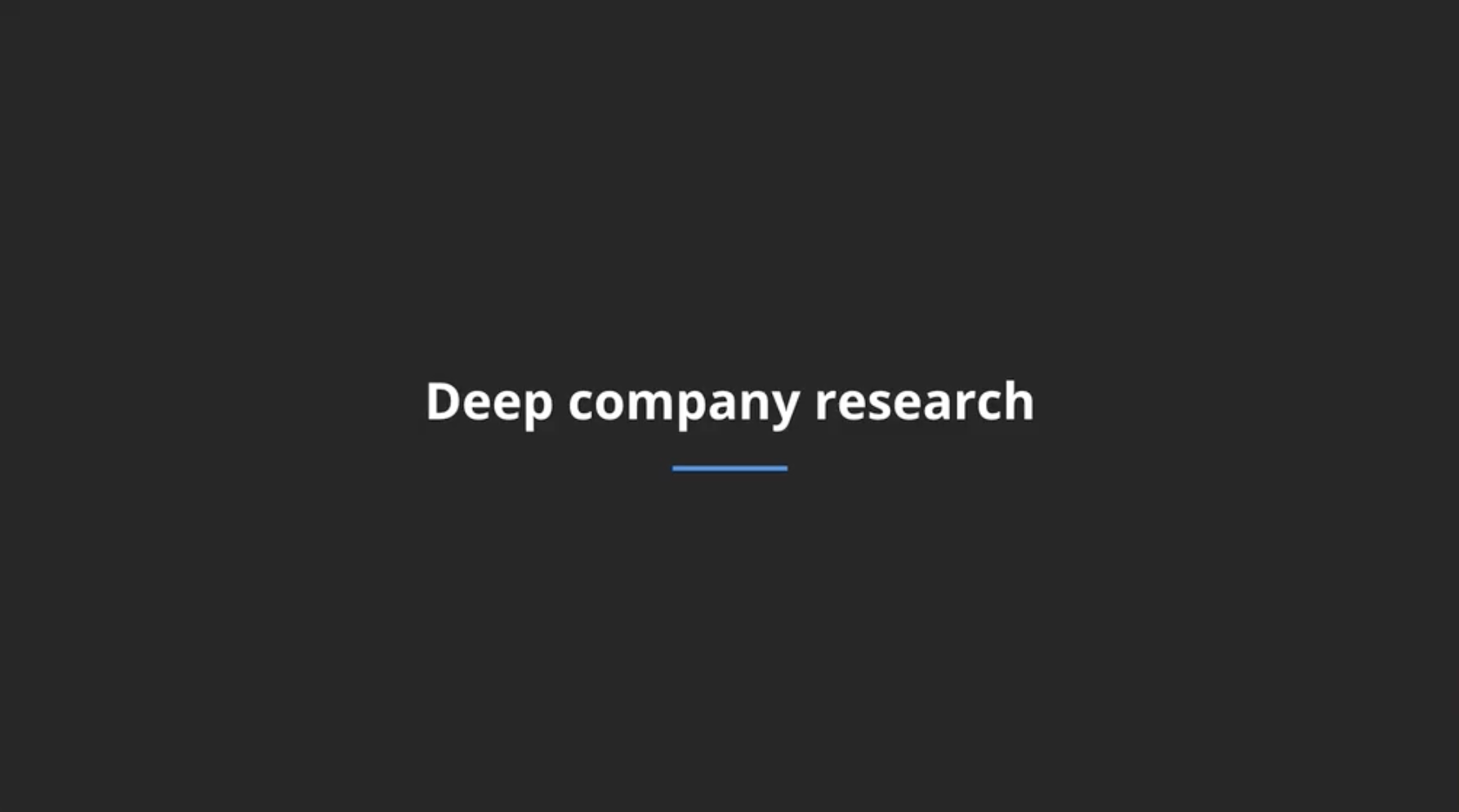 Company Research to Ace Your Interview