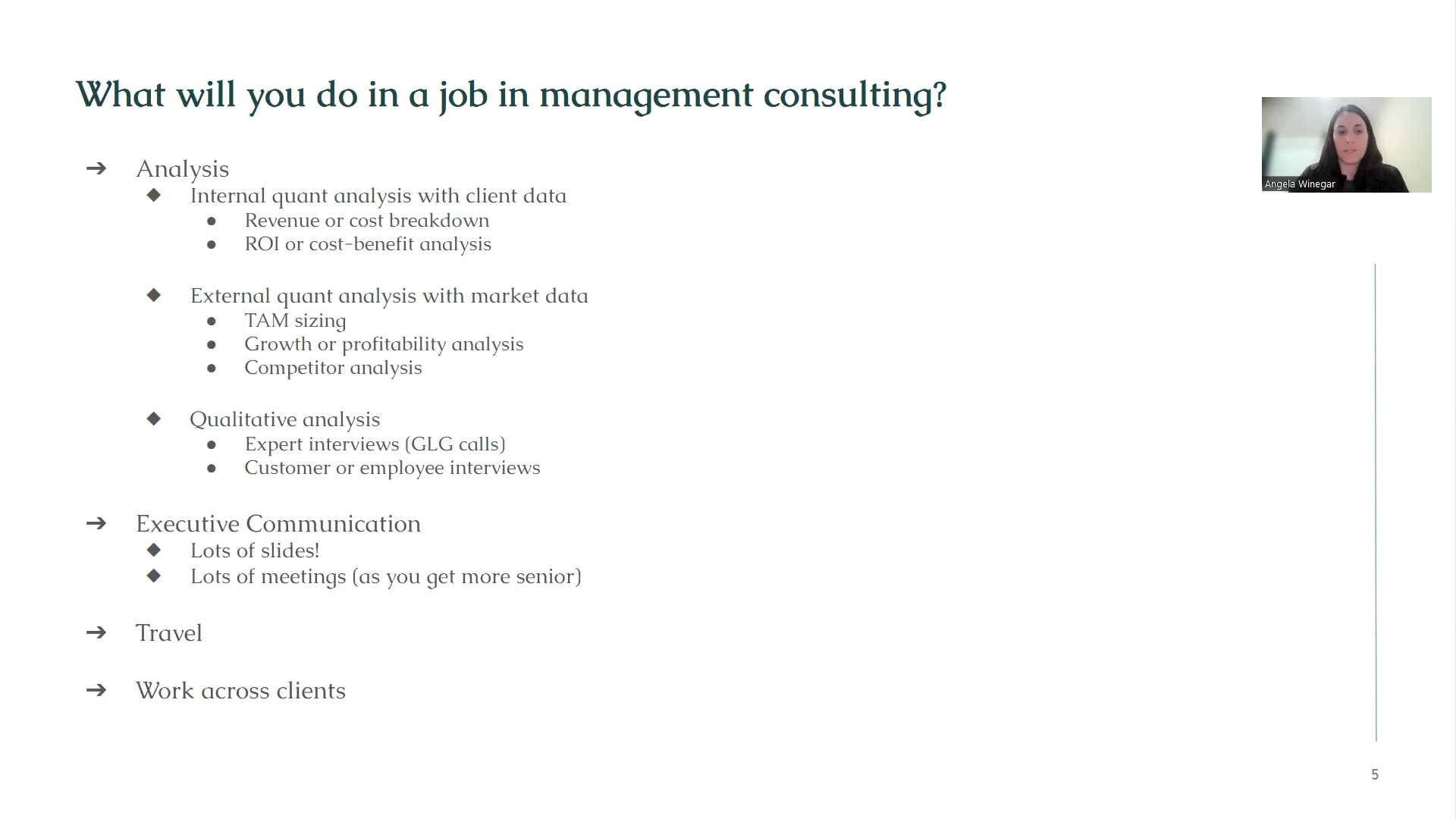 What is Consulting?