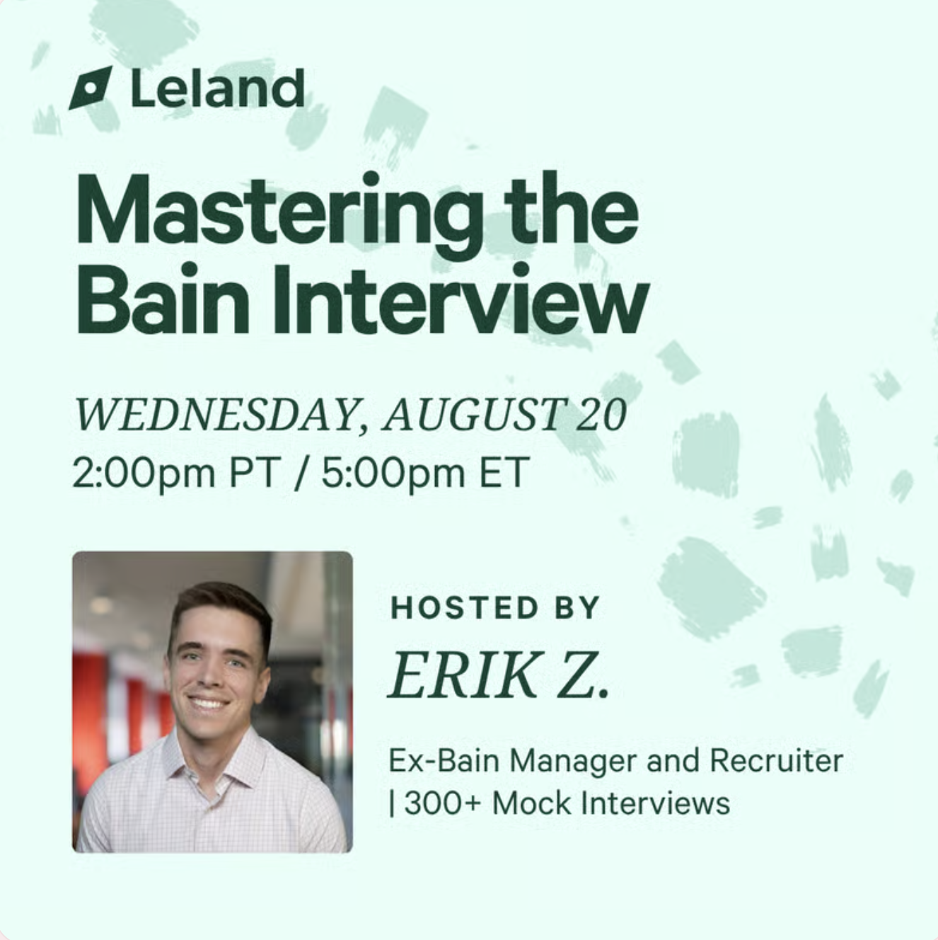 Mastering the Bain Interview